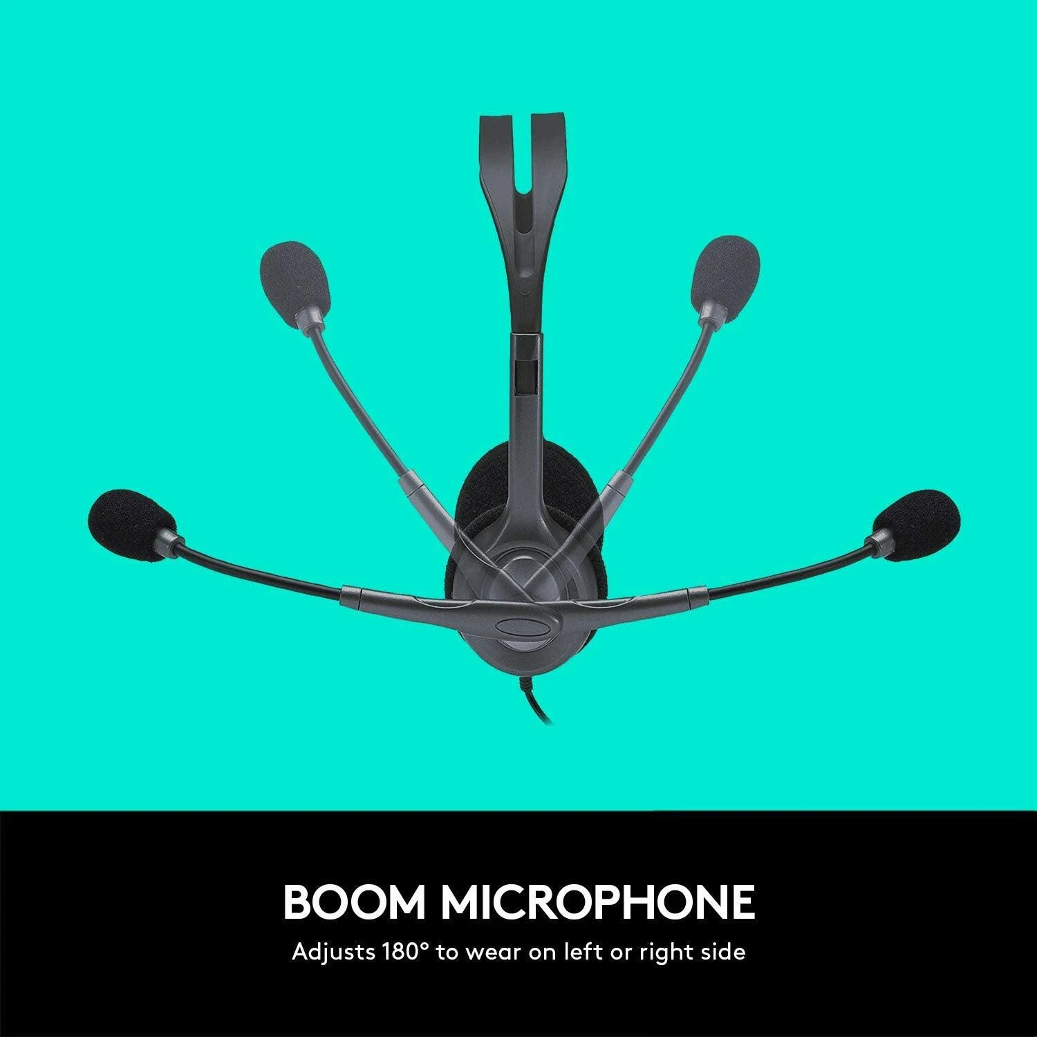 Logitech Wired Headphone H111 Single Pin view 5